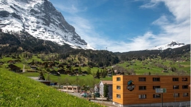 Struttura alberghiera vicino alla funivia Eiger Express.