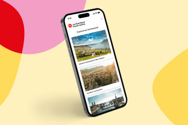 The Digital Swiss Coupon Pass on a mobile device.