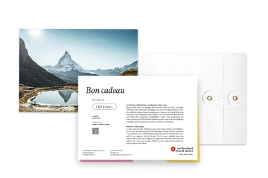 Bon cadeau Switzerland Travel Centre CHF 1'000.–
