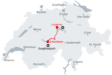 Map "Attrazioni svizzere"